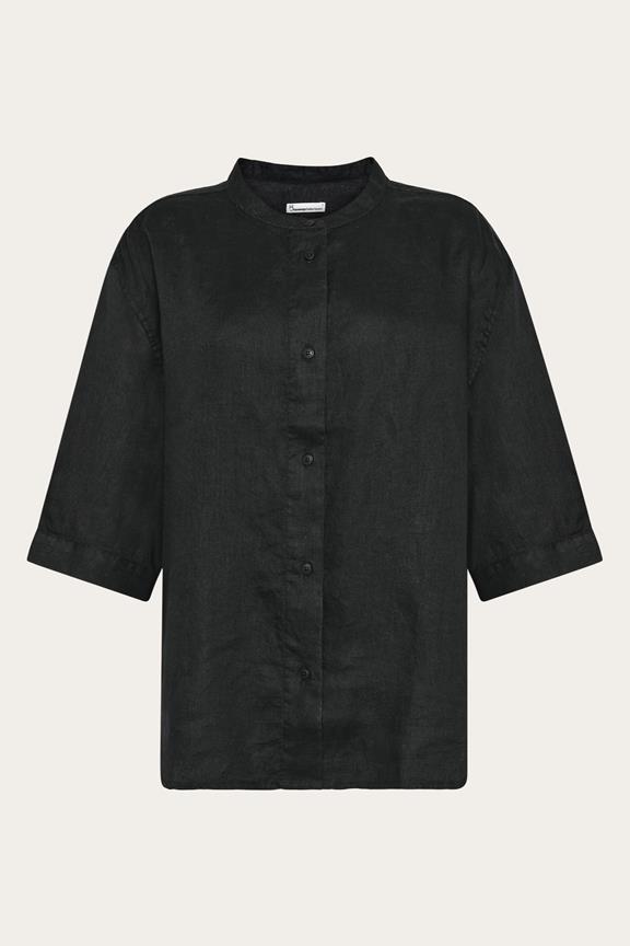 Shirt Linen Black Jet