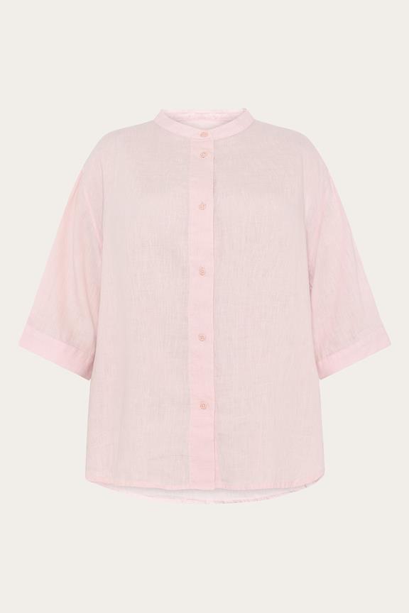 Shirt Linen Pale Lilac