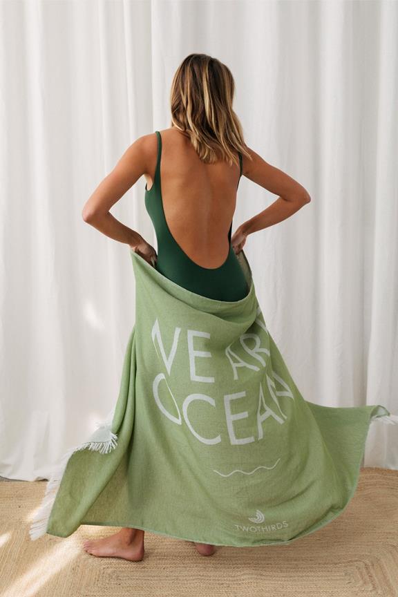 Handtuch Travel We Are Ocean Mint