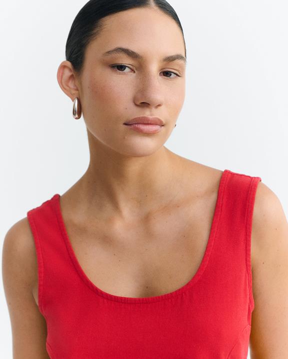 Thinking MU Jumpsuit Raflesia Red