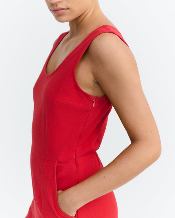 Thinking MU Jumpsuit Raflesia Red