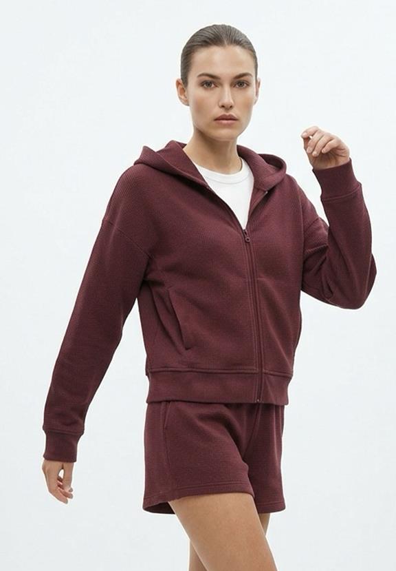 ORGANICATION Hoodie Jennifer Bordeaux