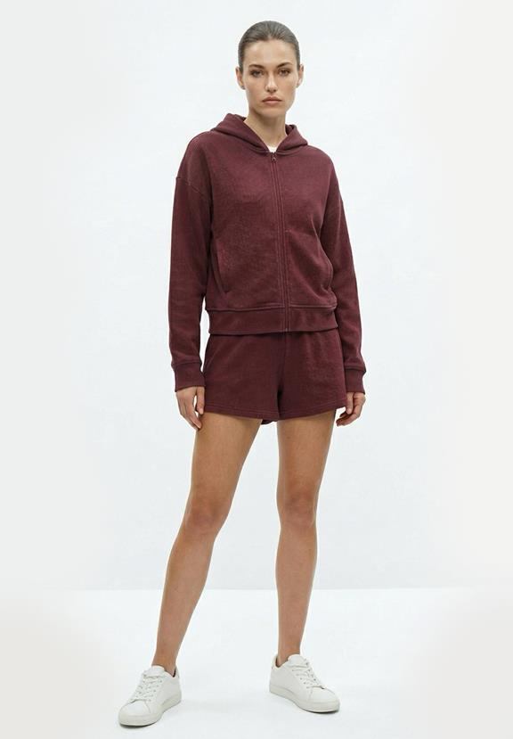 ORGANICATION Hoodie Jennifer Bordeaux