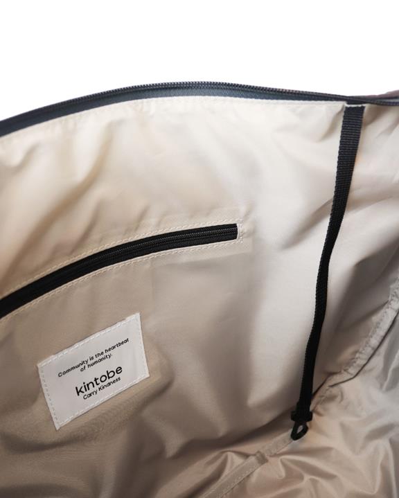 Kintobe Juno Tas, Halvemaanvormig, Gitzwart