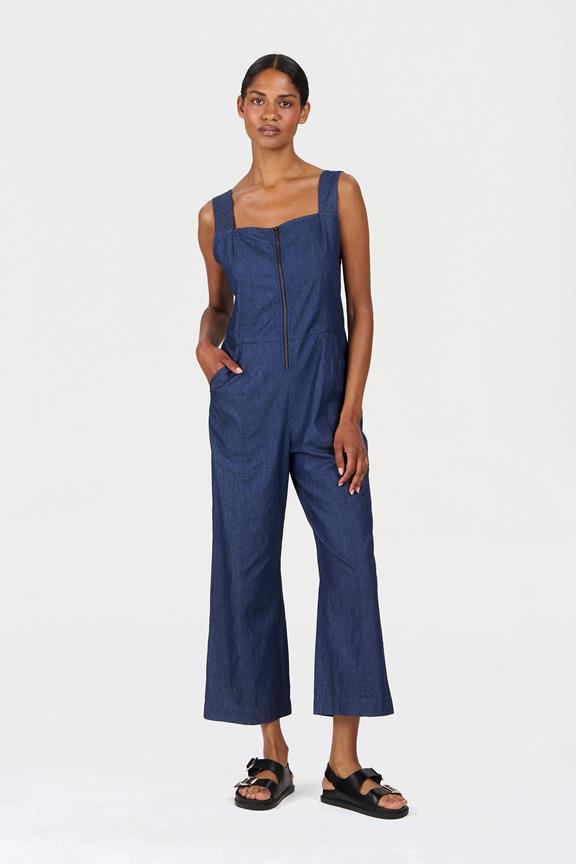 Jumpsuit Day Midwash Blau