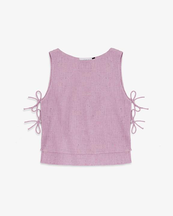 Rotholz Wrap Top Pink Mist