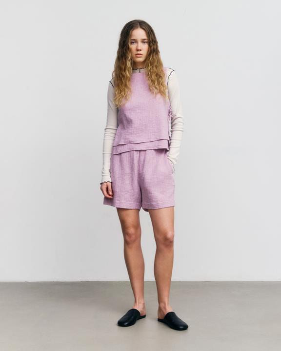 Rotholz Wrap Top Pink Mist