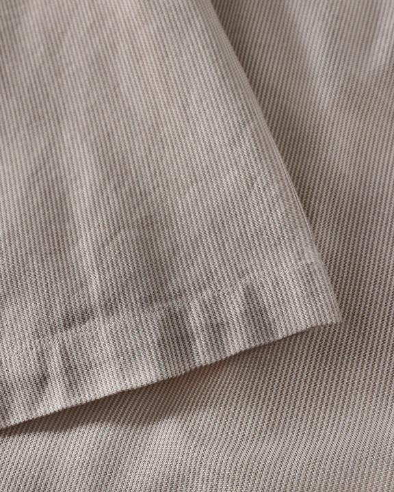 Rotholz Hemd Bowling Beige Gestreift