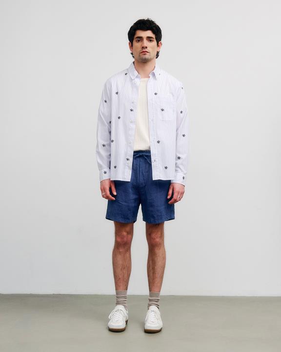 Rotholz Shorts Oceaanblauw