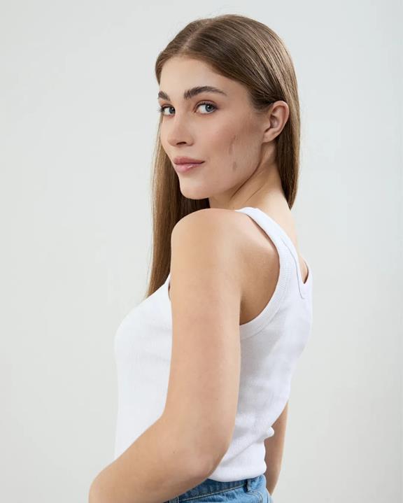 Clotsy Witte Tanktop