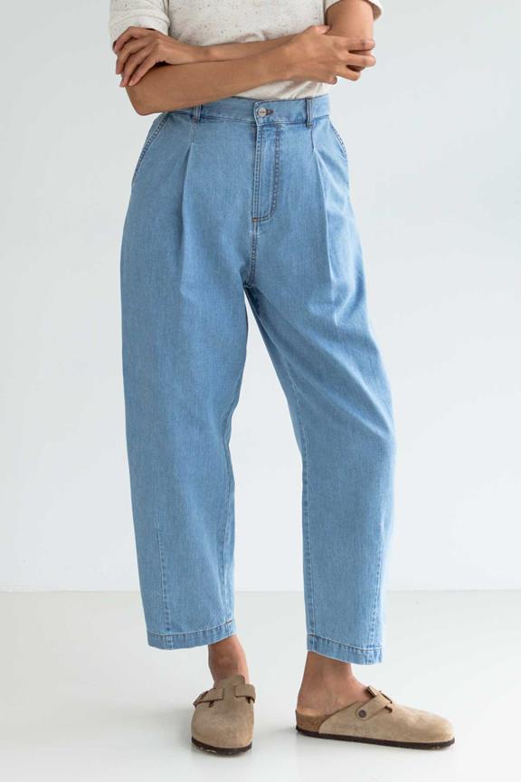 Jeans Haruku Denim Hellblau