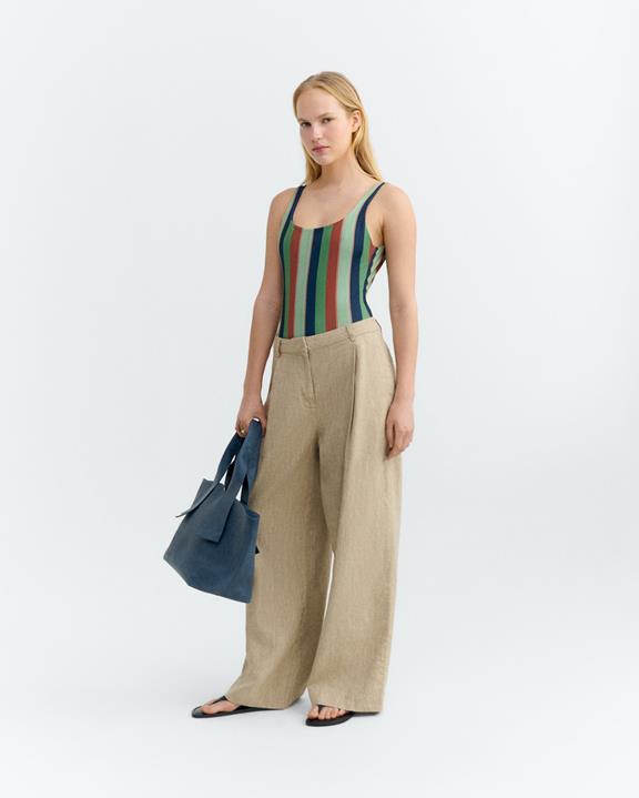 Thinking MU Swimsuit Amalfi Multicolored Stripes