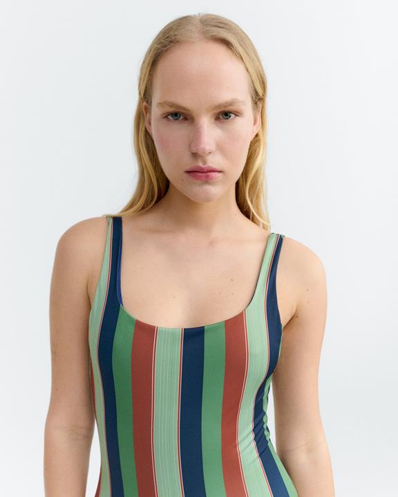 Thinking MU Swimsuit Amalfi Multicolored Stripes