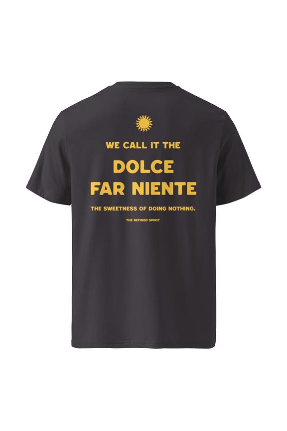 T-Shirt Unisex Dolce Far Niente Anthrazit