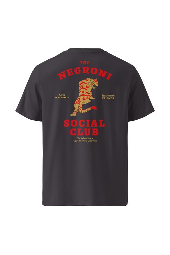 T-Shirt Unisex The Negroni Social Club Anthrazit