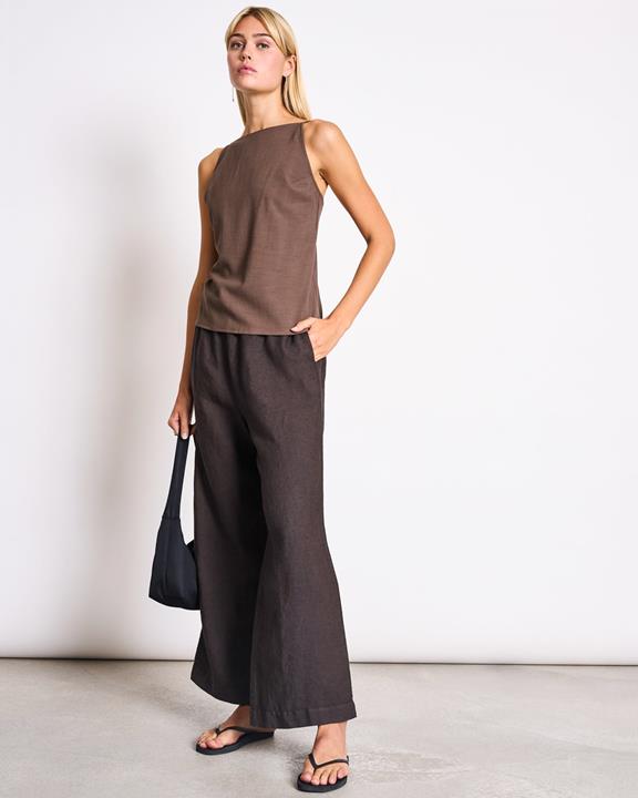 JAN 'N JUNE Broek Beveren Modderbruin