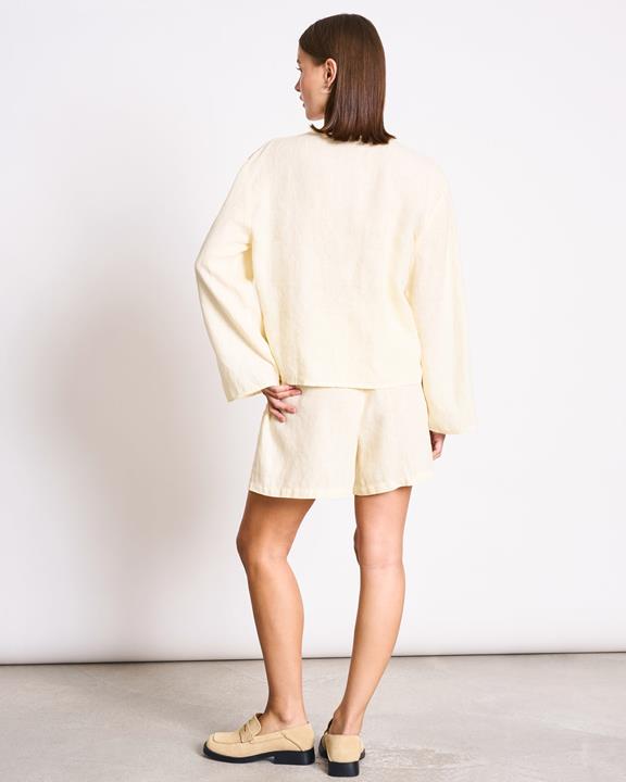 JAN 'N JUNE Shorts Drawstring Marum Hellgelb