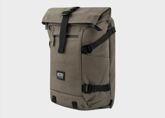 8000kicks EU Rugzak Nomad Rolltop Donkergroen