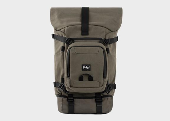 8000kicks EU Rugzak Nomad Rolltop Donkergroen