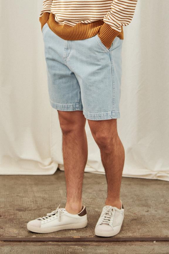 Shorts Bekana Bleiche Blau
