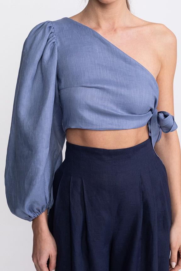 Crop Top Daia Dusty Blue