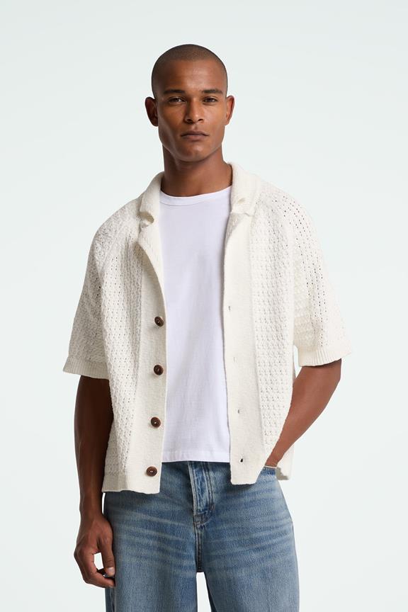 Kings of Indigo Cardigan Egino Wit