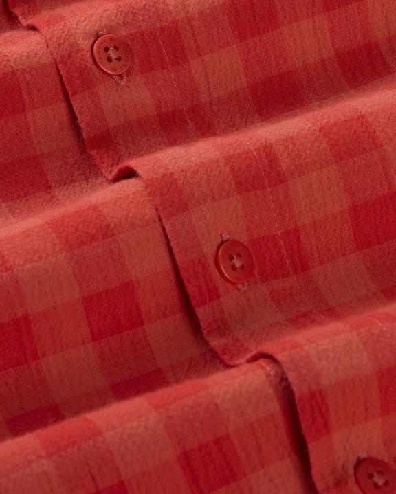 Thinking MU Shirt Paddy Seersucker Red