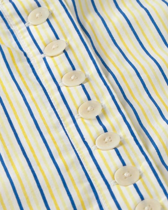 Thinking MU Jumpsuit Maud Striped Cream