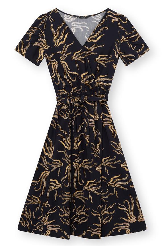 LOVJOI Kleid Anouka Soft Vines Dark