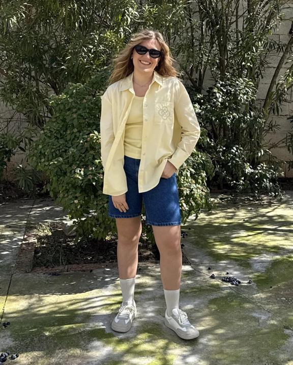 Clotsy Shirt Yara Yellow