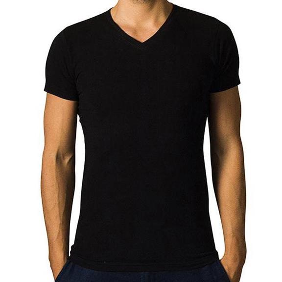 The Driftwood Tales Multipack 2x T-Shirt Basic V-Hals Zwart
