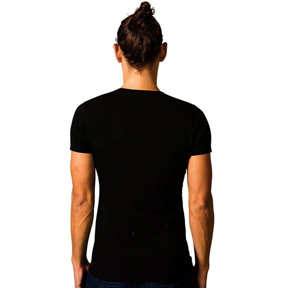 The Driftwood Tales Multipack 2x T-Shirt Basic V-Hals Zwart