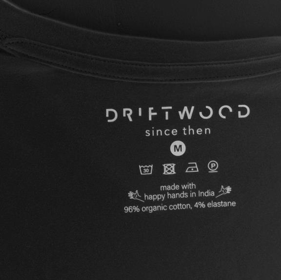 The Driftwood Tales Multipack 2x T-Shirt Basic V-Hals Zwart