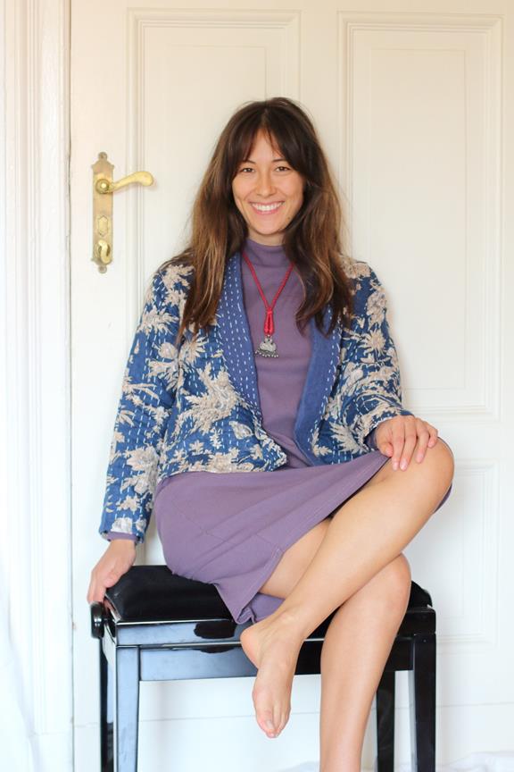 ManduTrap Strickjacke Sunaja Blau