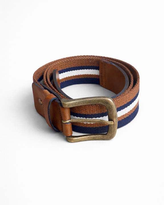 Solari Milano Riem In Magenta Bruin/Wit/Blauw