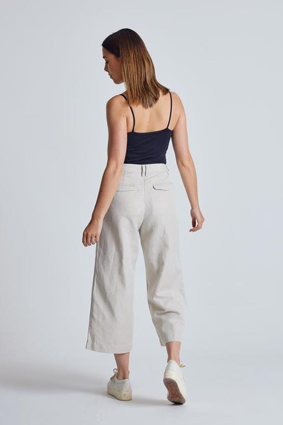 Flax and Loom Culotte Betty Natural