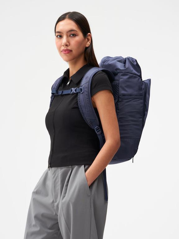 pinqponq Backpack Blok Medium Glazed Dusk