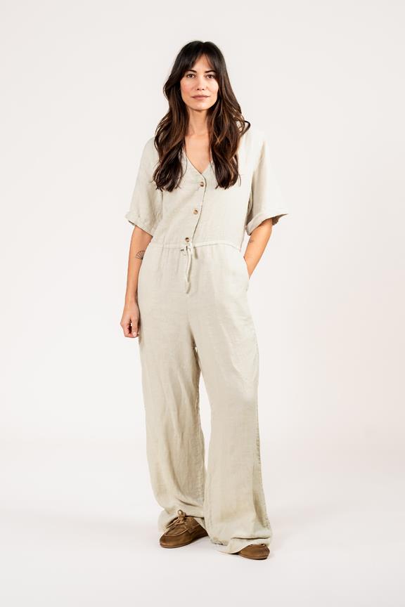 Bloemen Print jumpsuit - Jumpsuits - Rana Fashion