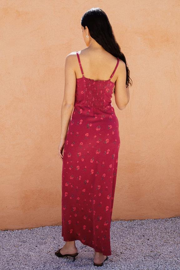 Avani Dress Jade Raspberry