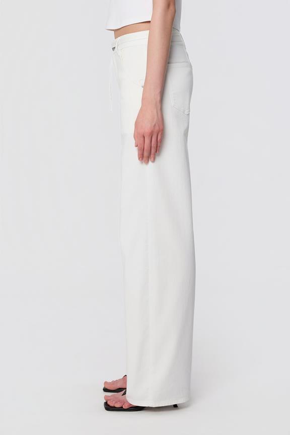 Dawn Jeans Blink Wide Cremefarben