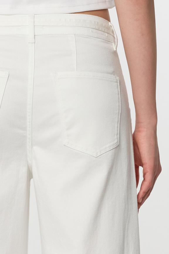 Dawn Jeans Blink Wide Cremefarben