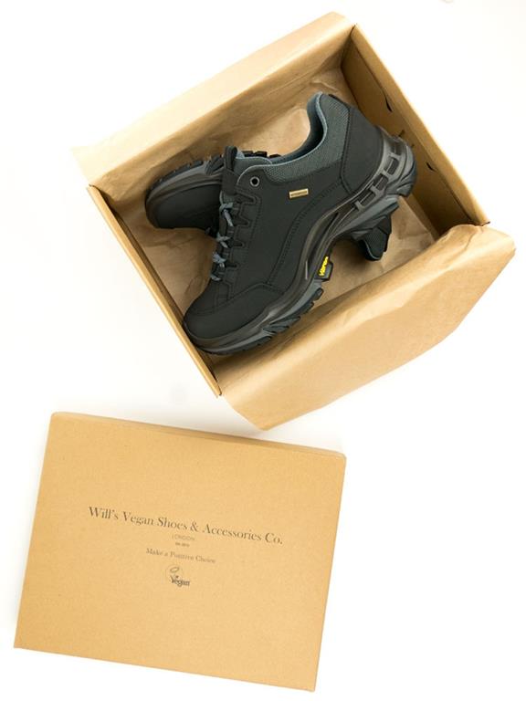 Will's Vegan Store Hiking Shoes Waterproof Black