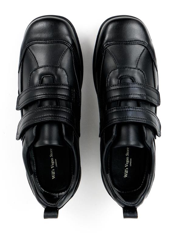 Will's Vegan Store Schoenen Klittenband Zwart