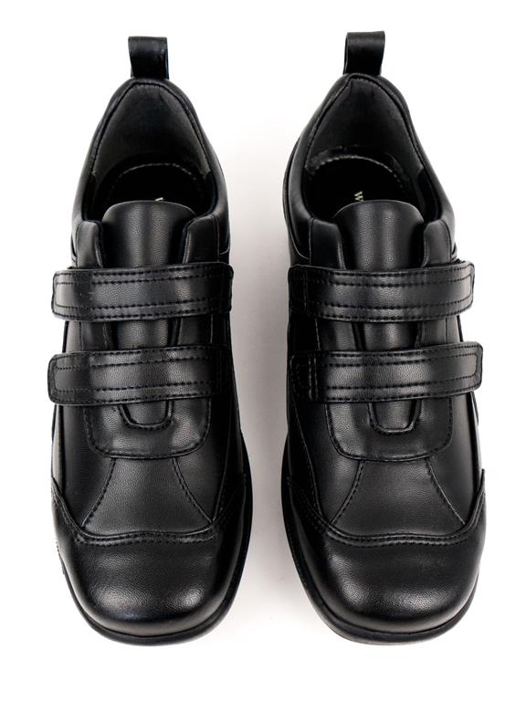 Will's Vegan Store Schoenen Klittenband Zwart