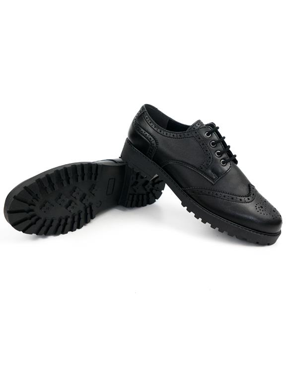Will's Vegan Store Brogues Schwarz