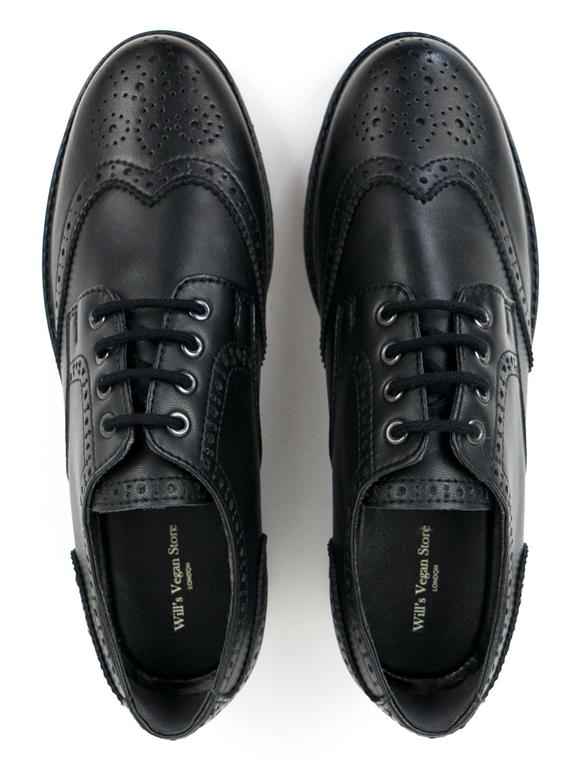 Will's Vegan Store Brogues Schwarz