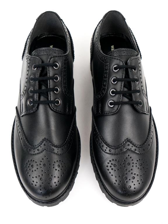 Will's Vegan Store Brogues Schwarz