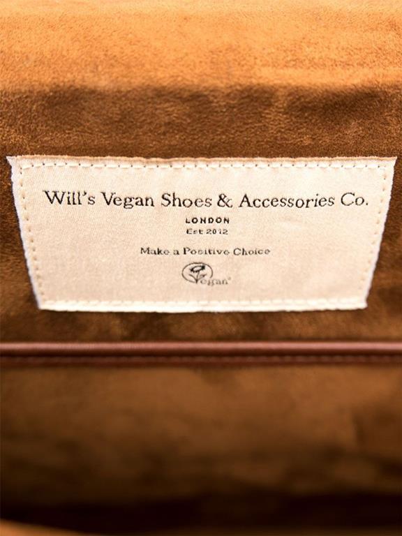 Will's Vegan Store Briefcase Classic Chestnut