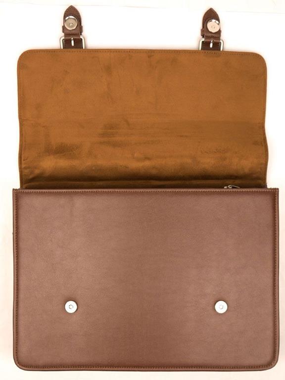 Will's Vegan Store Briefcase Classic Chestnut