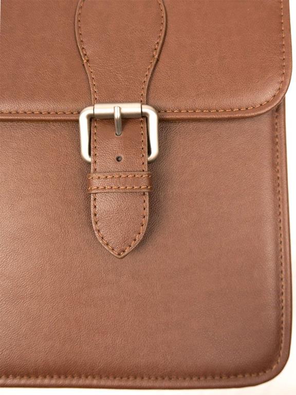 Will's Vegan Store Briefcase Classic Chestnut